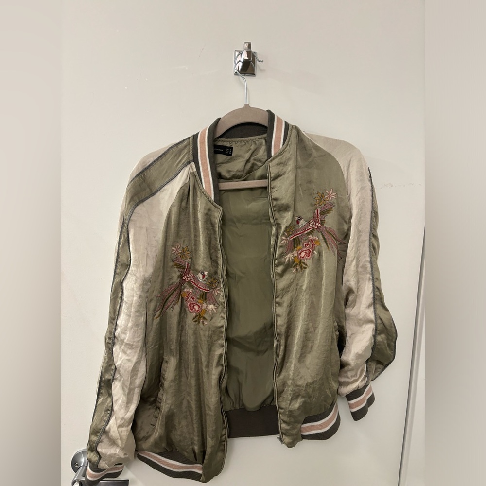 Satin limited edition jacket zara